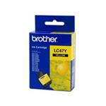 Brother LC47Y Yellow Ink Cartridge