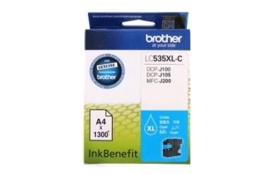 Brother LC535XLC &lt;br&gt;Cyan High Yield Ink Cartridge