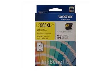 Brother LC565XLY High Yield Yellow Ink Cartridge