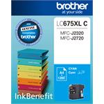 Brother LC675XLC Cyan Ink Cartridge