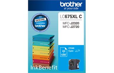 Brother LC675XLC Cyan Ink Cartridge