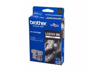 Brother LC67BK Black High Yield Ink Cartridge