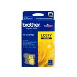 Brother LC67Y Yellow Ink Cartridge