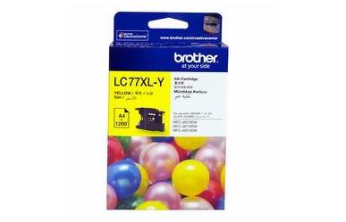 Brother LC77XLY High Yield Yellow Ink Cartridge