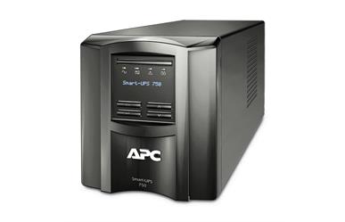 APC Smart-UPS, Line Interactive, 750VA, Tower, 230V, 6x IEC C13 outlets, SmartSlot, AVR, LCD