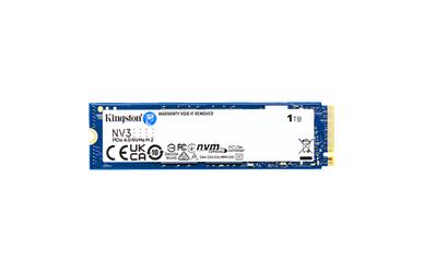 Kingston NV3 SSD&lt;br&gt;100GB PCIe 4.0 NVMe&lt;br&gt;Solid State Drive&lt;br&gt;3 Year Warranty