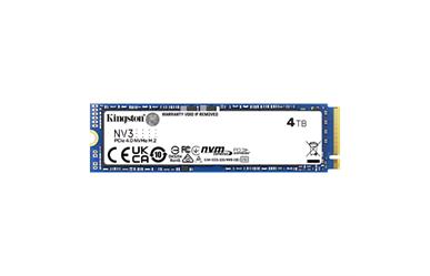 Kingston NV3 SSD&lt;br&gt;400GB PCIe 4.0 NVMe&lt;br&gt;Solid State Drive&lt;br&gt;3 Year Warranty