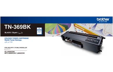 Brother TN369BK High Yield Black Toner Cartridge