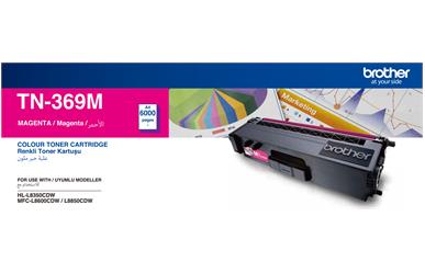 Brother TN369M High Yield Magenta Toner Cartridge